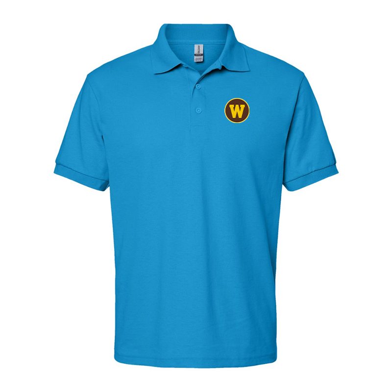 Men's   Western Michigan Broncos  Gildan Dry Blend Jersey Polo